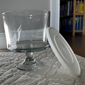 Pampered Chef Trifle Bowl w/ Lid